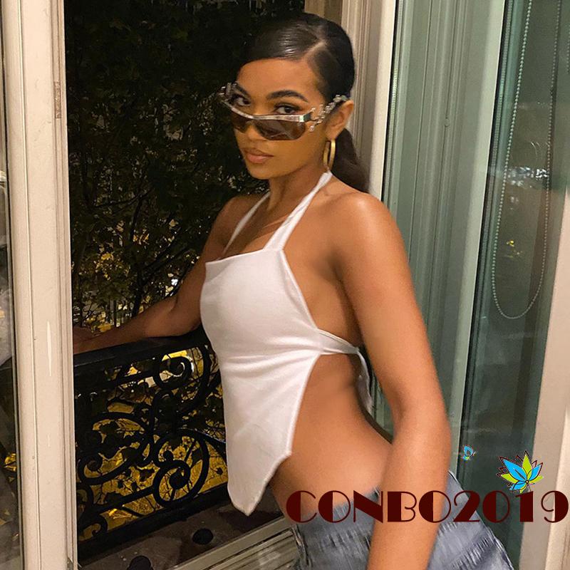 Áo Thun Sát Nách Hở Lưng Màu Sắc Thời Trang Dành Cho Nữ