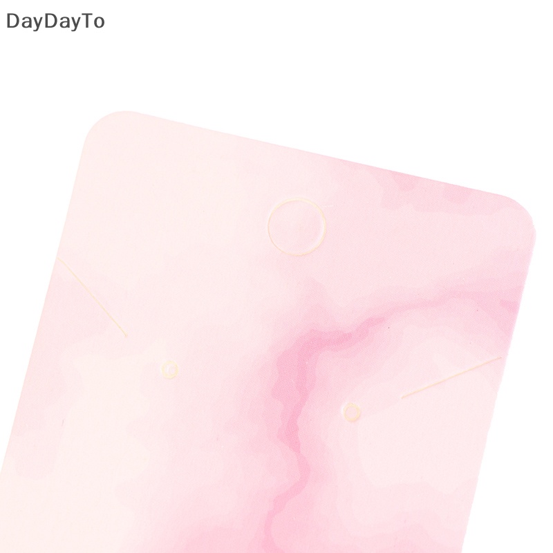 Set 20 Giá Đỡ Trưng Bày Bông Tai Bằng Giấy Cứng Họa Tiết Cẩm Thạch