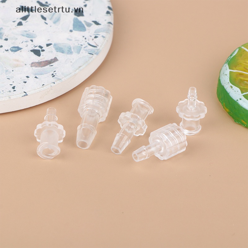 Set 5 Ống Nối Bằng Nhựa PP Cho Mồi Câu Cá Chuyên Dụng