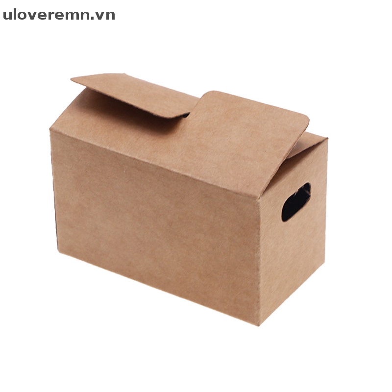 Set 10 Hộp Carton Mini Trang Trí Nhà Búp Bê