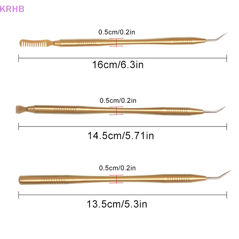 Dụng Cụ Hỗ Trợ Chuốt Mi Giả 2 Trong 1 Bằng Thép Không Gỉ Tiện Dụng Mới