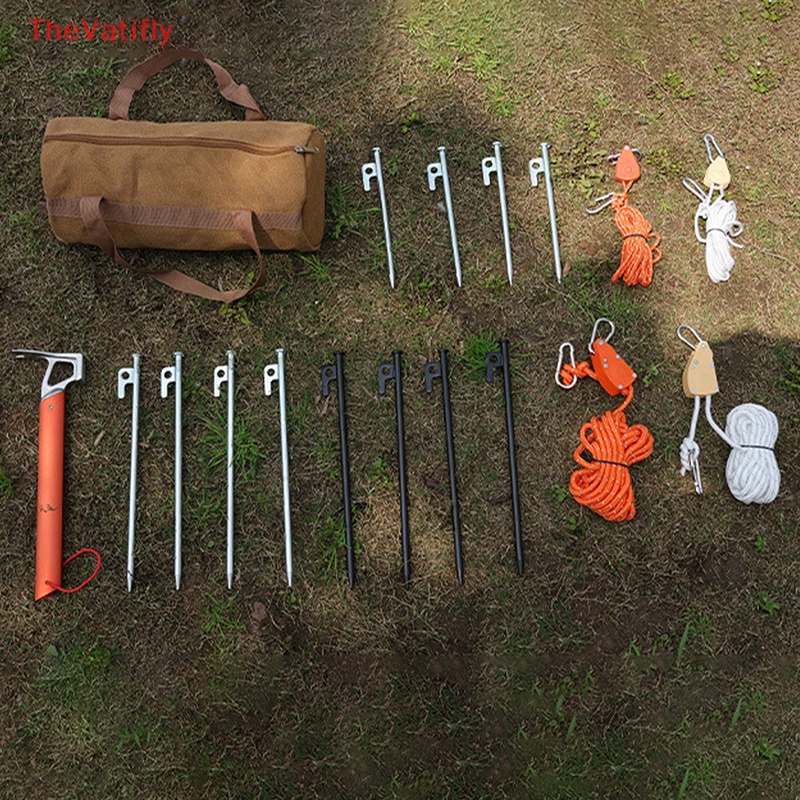 [Thevalifly] Túi Đựng Cọc Giăng Lều Cắm Trại Ngoài Trời Bán Chạy