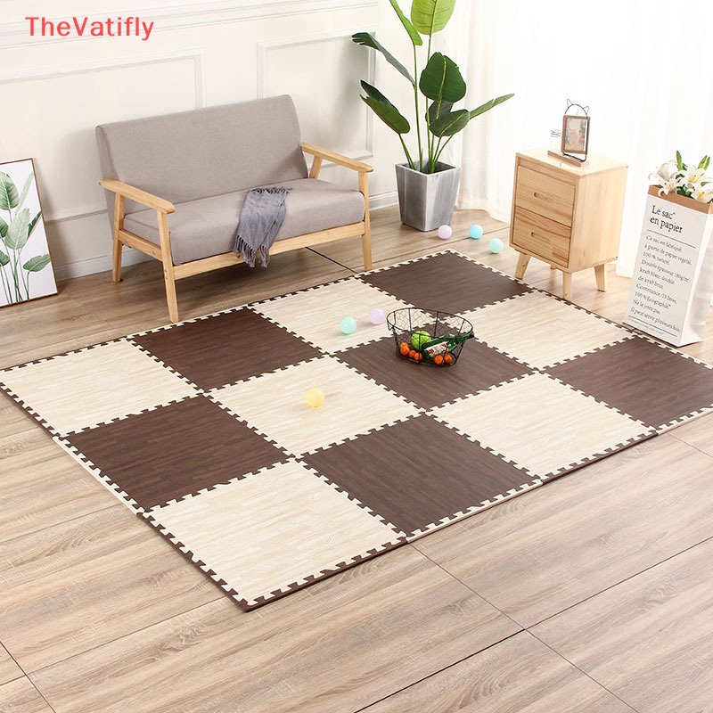 [Thevalifly] Thảm Xốp EVA Ghép Hình Đồ Chơi Khóa Liên Kết Nóng Cho Trẻ Em