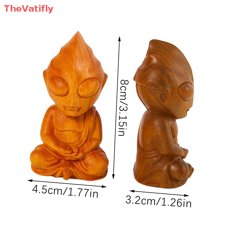 [Thevalifly] Tượng Điêu Khắc Tay Ultraman Hoạt Hình Màu Trơn Trang Trí Nhà Cửa