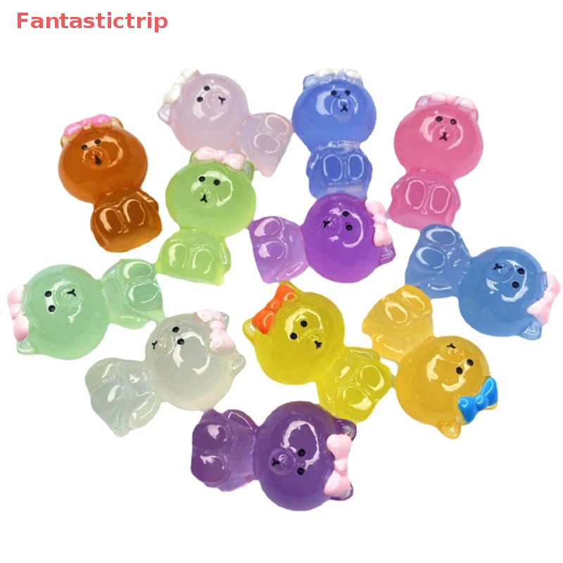 [Fantastictrip] Set 5 Mô Hình Búp Bê Mini Phát Sáng Trong Bóng Tối Trang Trí Tiểu Cảnh Craf Mới