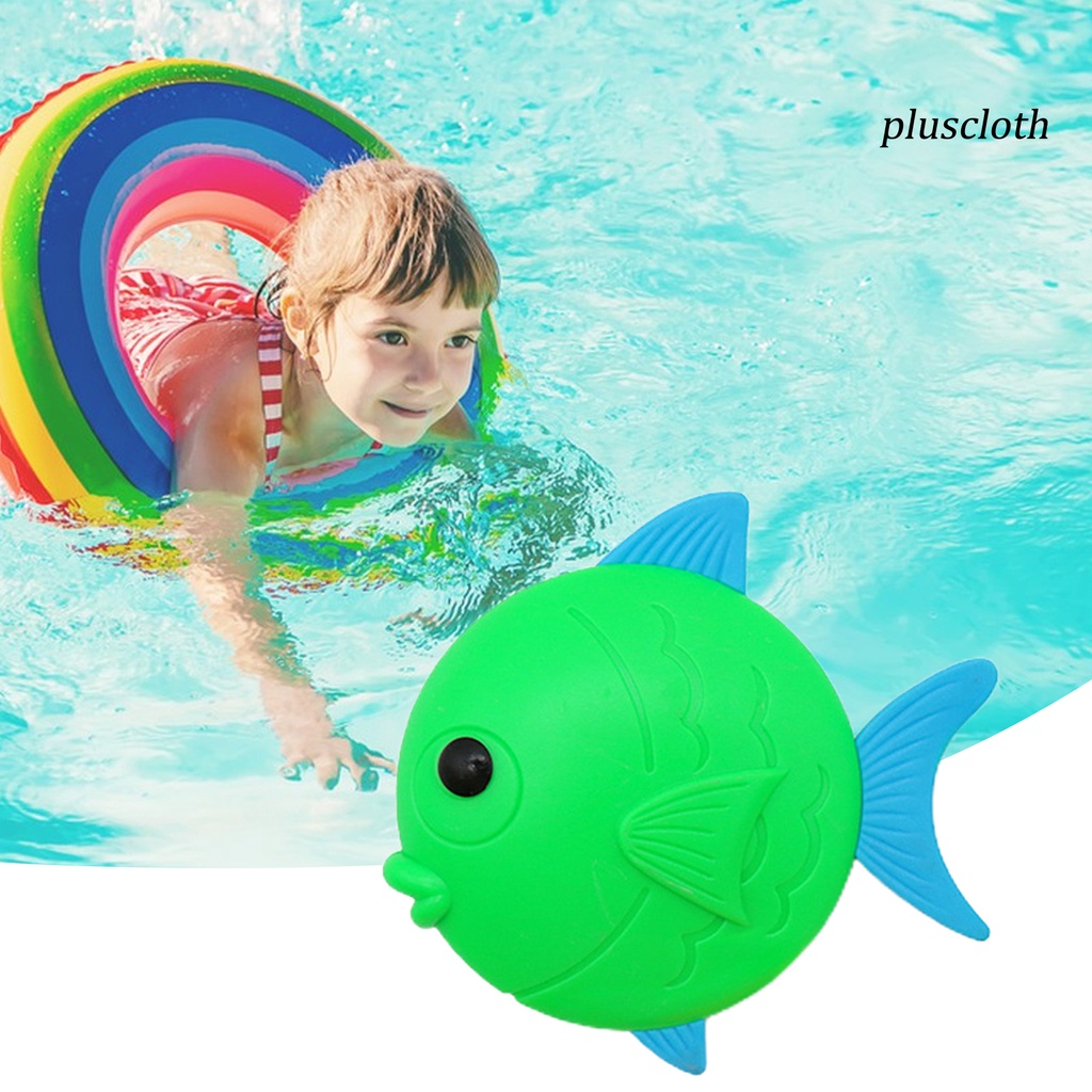 Bộ 3 Đồ Chơi Lặn Biển Màu Sắc Tươi Sáng Hình Cá Vui Nhộn Kích Thước Nhỏ Gọn
