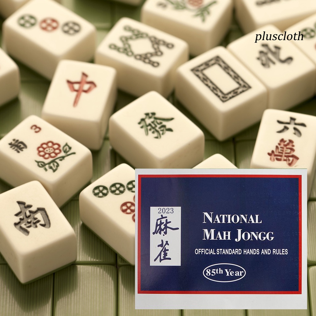 Thẻ Mạt Chược 2023 Rule Chống Vỡ Thân Thiện Với Môi Trường