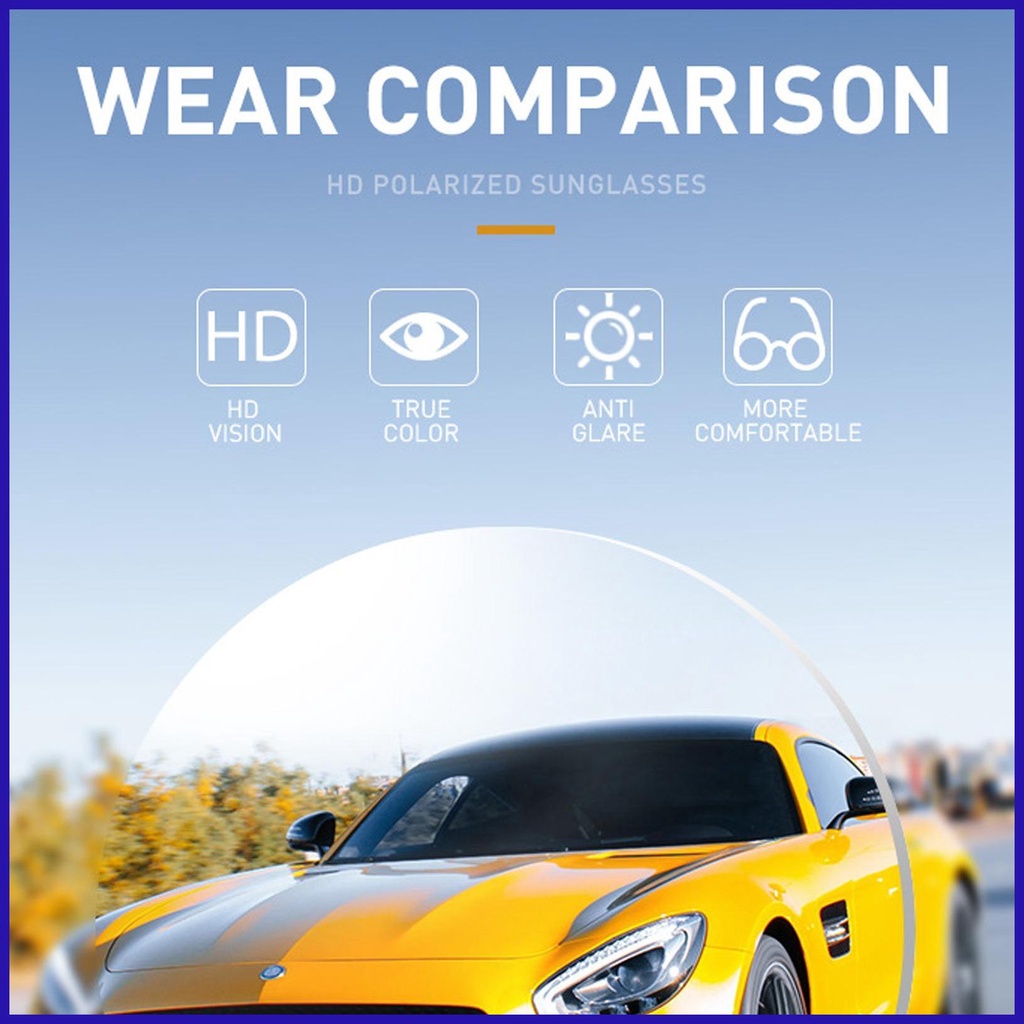 Kính Mát Phân Cực Chống Tia UV Phong Cách Vintage