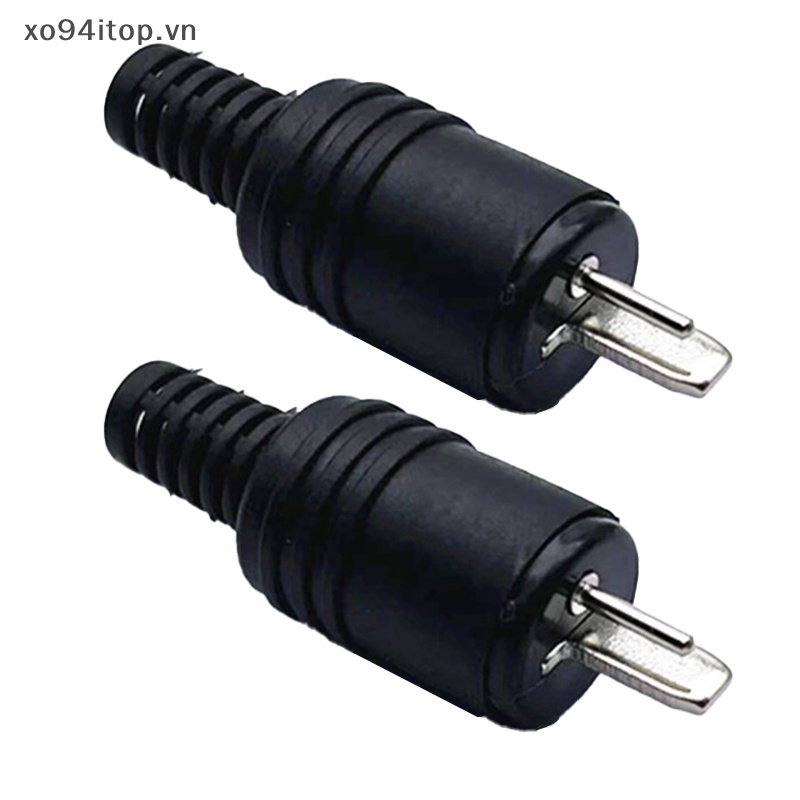 Set 2 Đầu Nối Chuyển Đổi Tín Hiệu Âm Thanh 2 Pin Chuyên Dụng