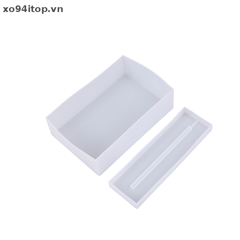 Khuôn Silicon Làm Đèn LED Hình Khối Vuông 3D Thủ Công DIY