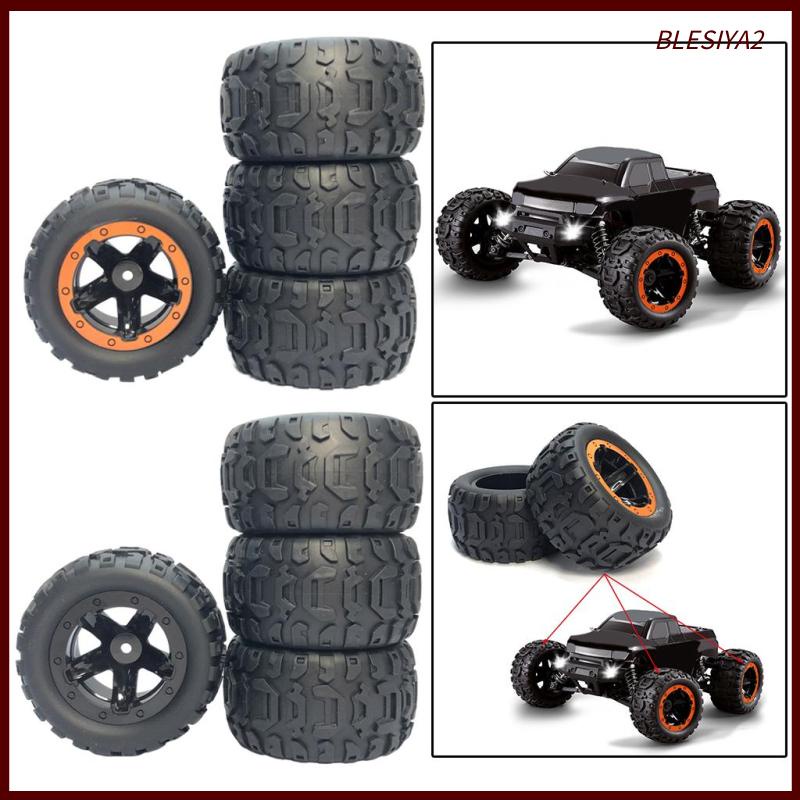 Bộ Bánh Xe Thay Thế Cho Xe Hơi Điều Khiển Từ Xa Wltoys 1 / 16 1 / 12 1 / 14 124017