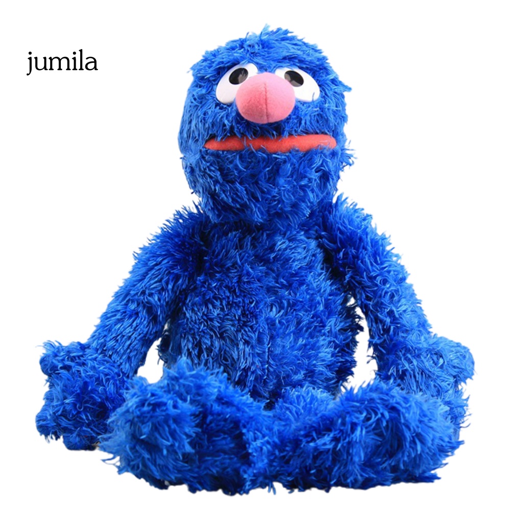 Búp Bê Nhồi Bông Hình Sesame Street Elmo Dễ Thương Dùng Trang Trí Nhà Cửa
