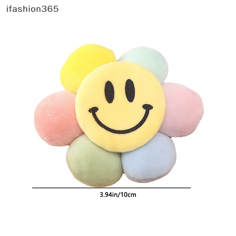 1 Huy Hiệu Cài Áo Hình Đầu Gấu / Hoa Hướng Dương Nhồi Bông Thời Trang ifashion365