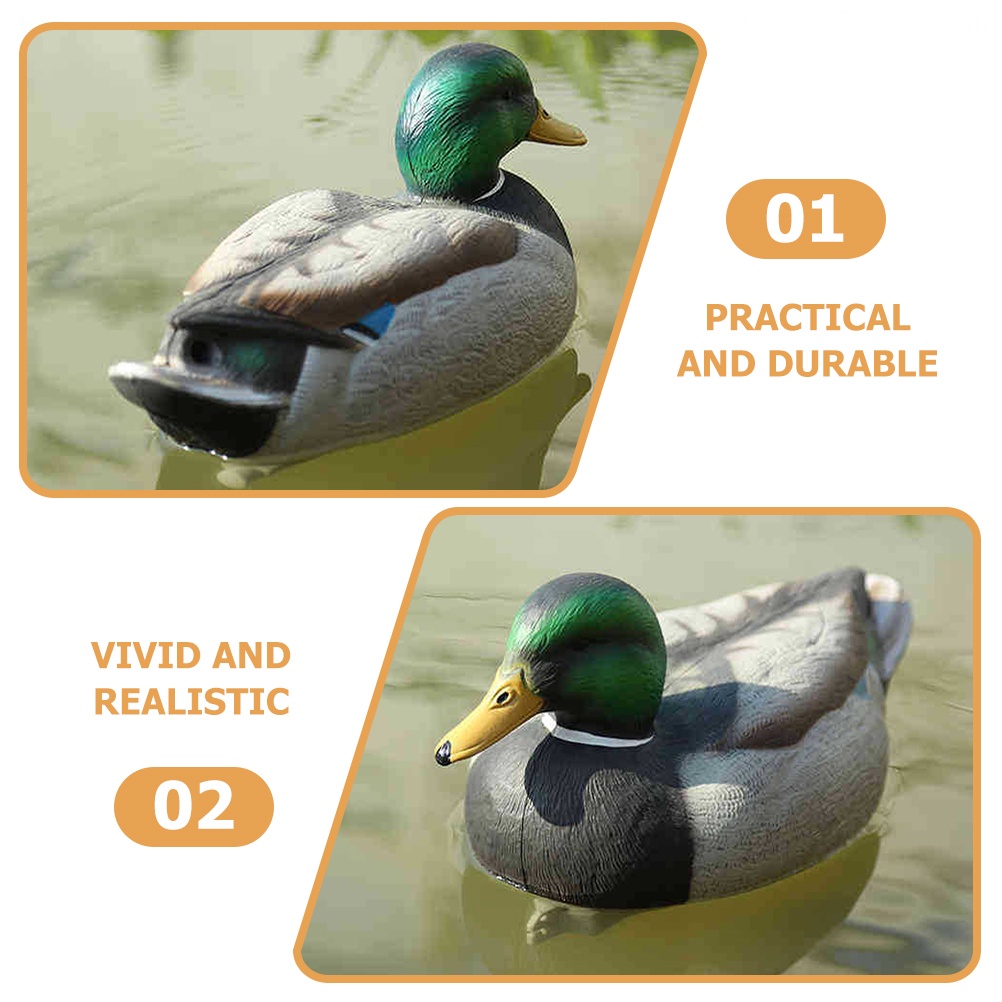 Mô Hình Tượng Vịt / Mồi Câu Cá / Ngỗng Độc Đáo Trang
