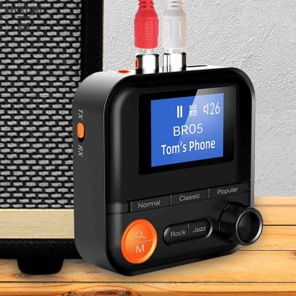 Thiết Bị Truyền Nhận Tín Hiệu Bluetooth 5.2 AUX 2RCA TF Cho TV / Máy Tính