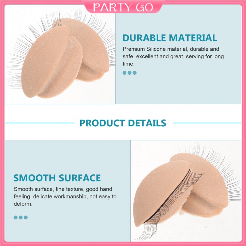 Set 3 Cặp Lông Mi Giả Luyện Tập Trang Điểm DIY