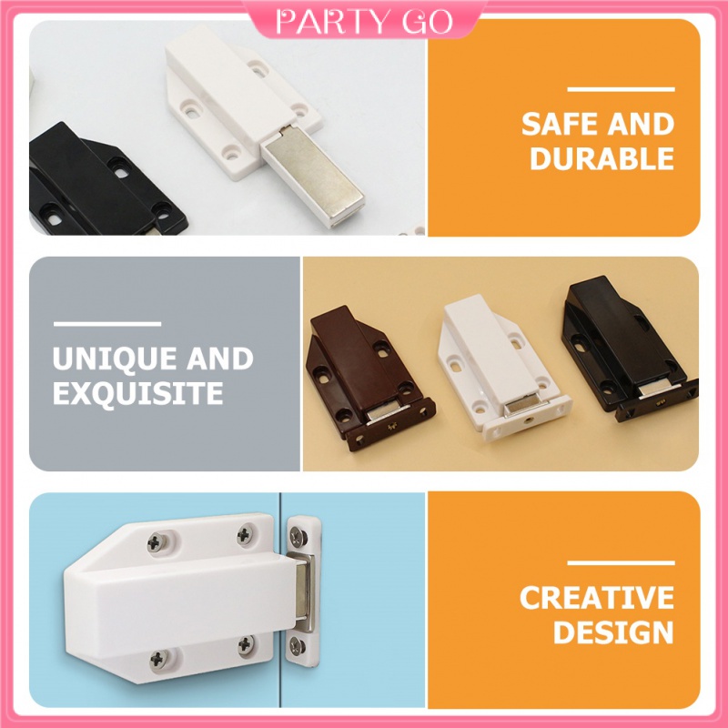 Bộ 2 Con Lăn Từ Tính Bằng Thép Không Gỉ Cho Đồ Nội Thất