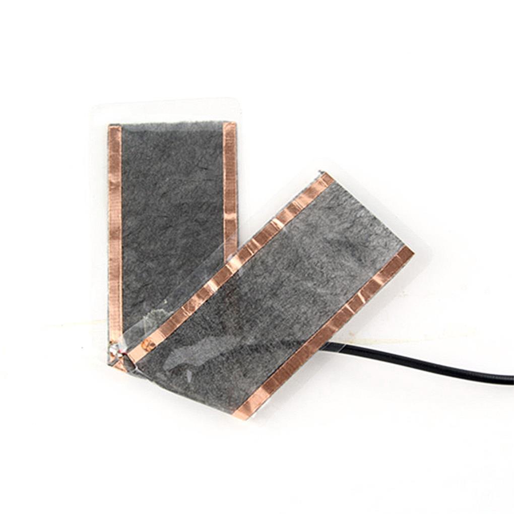 Bộ 2 Miếng Đệm Sưởi Ấm Tay USB Chống Nước Tiết Kiệm Năng Lượng