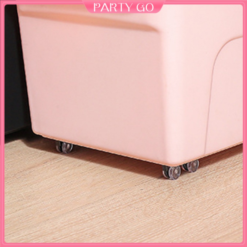 Set 20 Bánh Xe Mini Tự Dính Chuyên Dụng Cho Thùng Rác