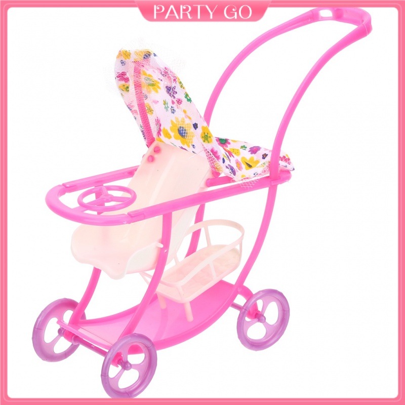 Set 3 Mô Hình Xe Đẩy Em Bé Babydoll