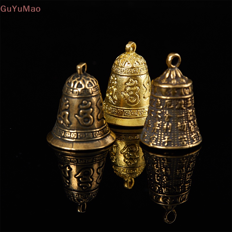 1 Móc Khóa Hình Chuông Phật Phong Cách Tây Tạng Bằng Đồng Thau Thời Trang