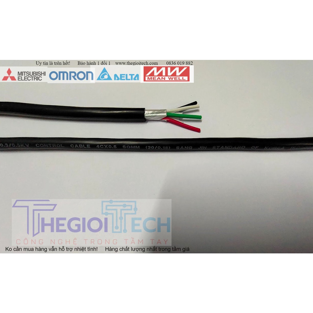 Cáp điều khiển 4 lõi 4x0.5