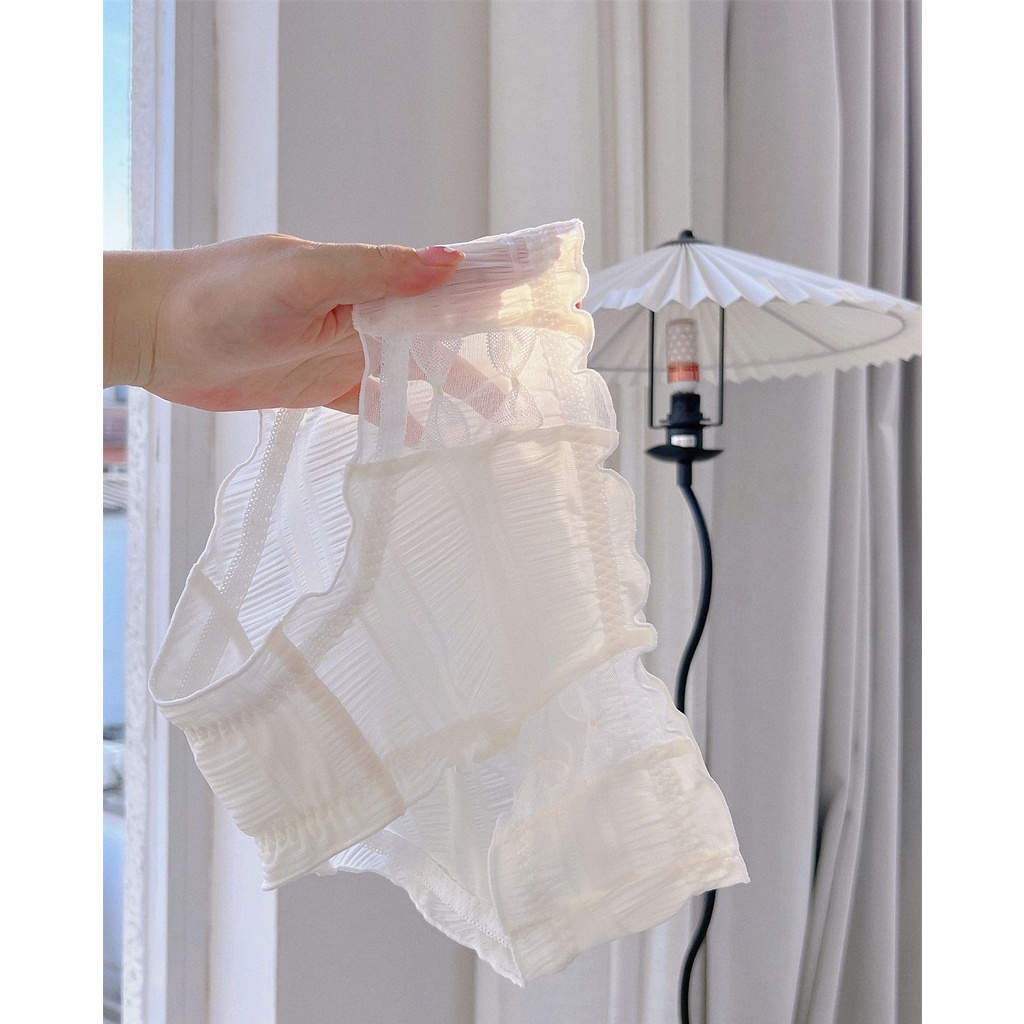 Quần Lót Tam Giác Lưng Thấp Thoáng Khí Màu Sắc Ngọt Ngào Và Cá Tính Cho Nữ