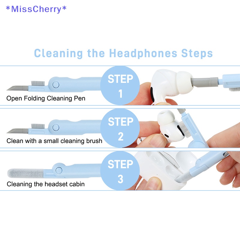 Bộ Dụng Cụ Làm Sạch Bàn Phím Máy Tính 7 Trong 1 Mới