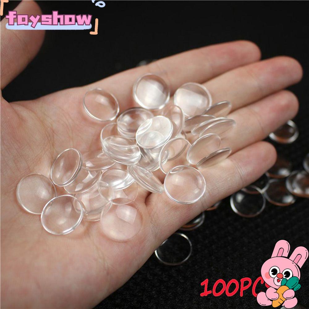 Set 100 Chip Mắt Kính 14mm Vui Nhộn Cho Bé DIY