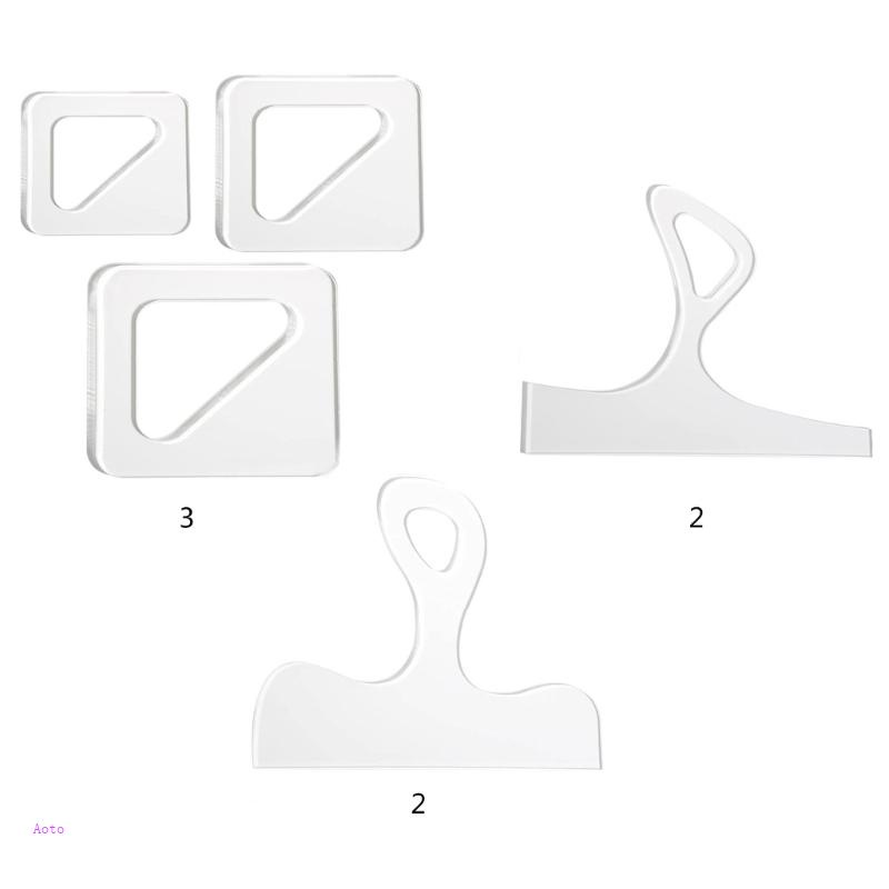 Thớt Cắt Bằng Acrylic Trong Suốt Đa Năng DIY