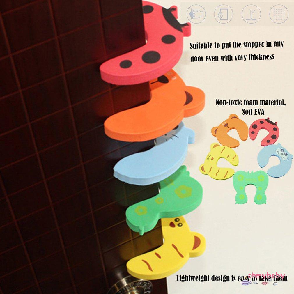 [Ready] Hình Thú Hoạt Chặn Cửa Ngăn Kéo Tủ Khóa An Toàn Kẹp Ngón Tay Bảo Vệ Ninh Trẻ Em Màu Sắc Ngẫu Nhiên [Z/11]