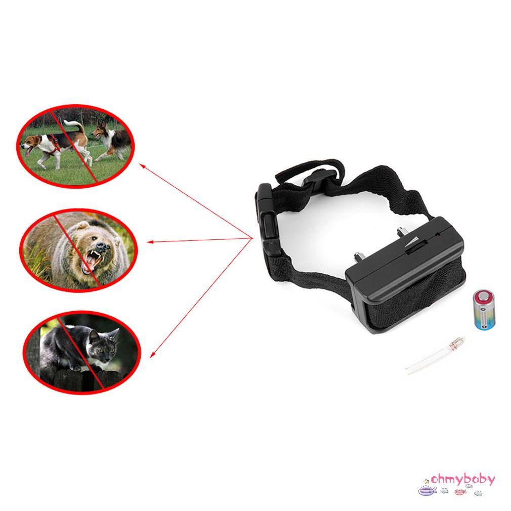 [InStock] Vòng cổ huấn luyện thú cưng Anti Dog Puppy Terminator Stop Electric Shock Worldwide Store [Z/8]