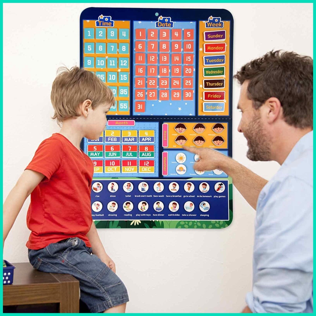 Đồng Hồ Đồ Chơi Dạy Học Theo Phương Pháp Montessori Cho Bé