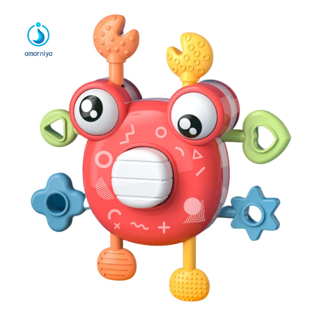 Amar Đồ Chơi Dây Kéo Bằng Nhựa Cấp Thực Phẩm Cho Bé Gặm