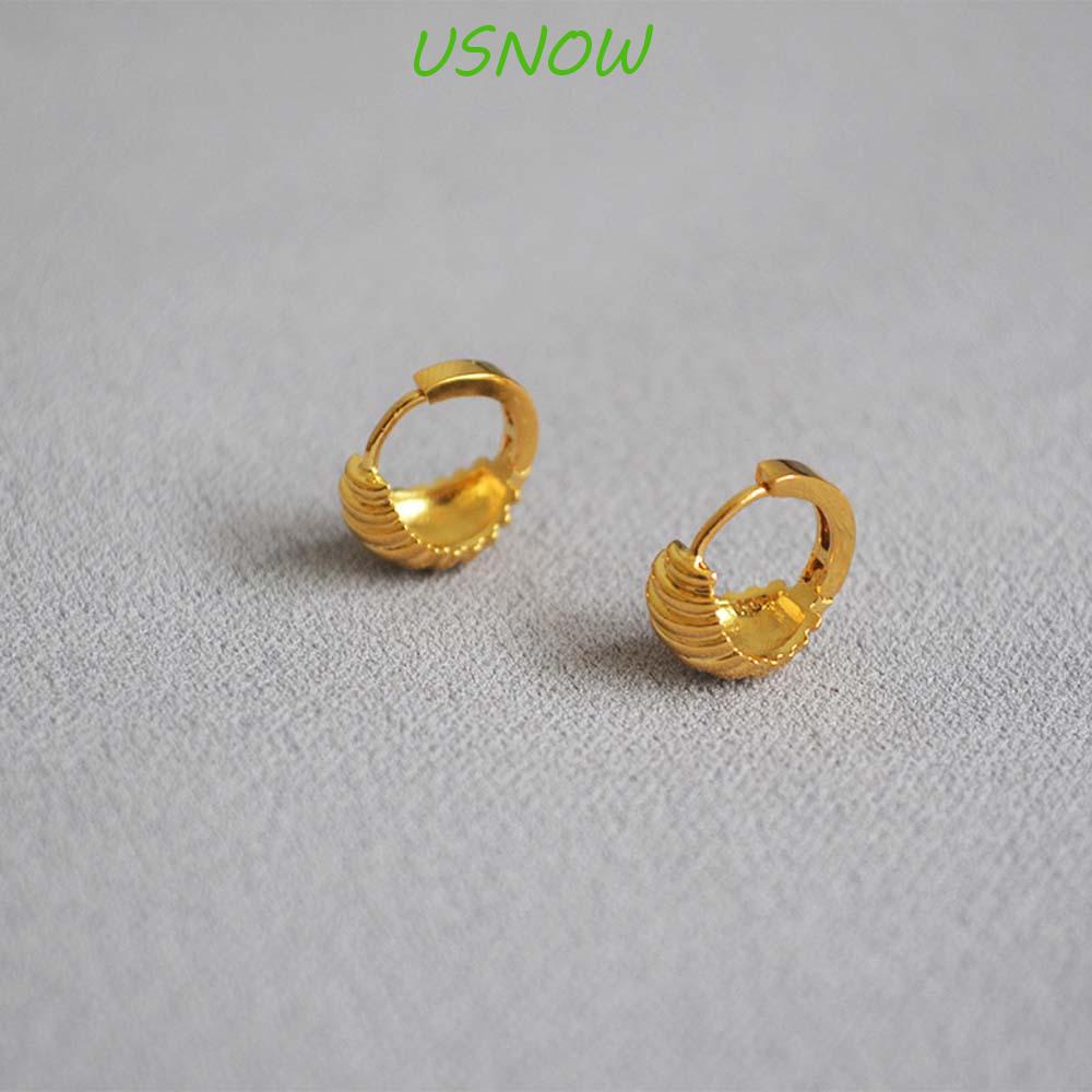 Khuyên Tai Dạng Vòng Gắn Sừng Bằng Hợp Kim Thời Trang Cho Nữ