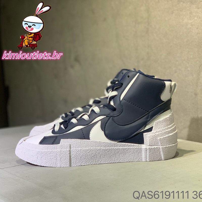 Km Km230612 Giày Thể Thao Cao Cổ Phong Cách Bóng Rổ Sacai X N8866k Blazer Cho Nam