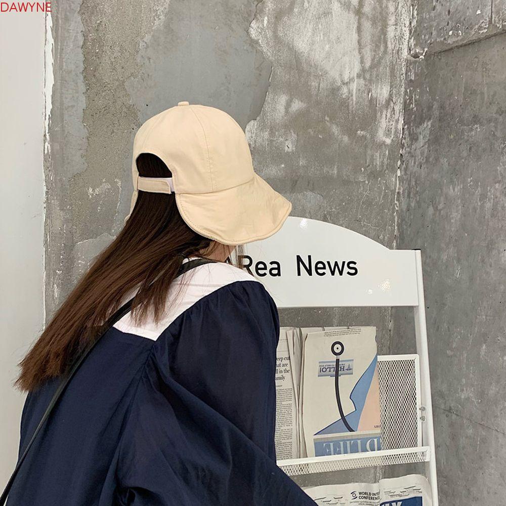 Mũ Chống Nắng Chống Tia UV Màu Sắc Đơn Giản Phong Cách Hàn Quốc