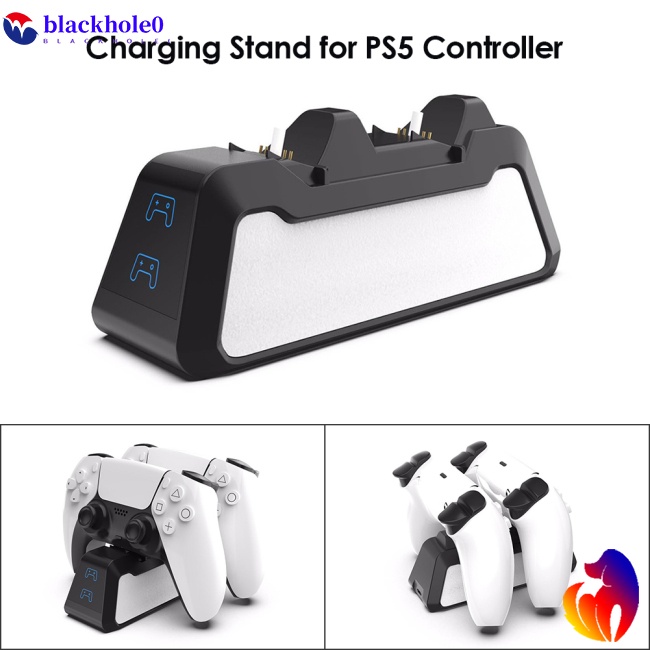 Dock Sạc Nhanh 5V 720MAH Hai Cổng USB Cho Tay Cầm Chơi Game PS5 5 PS5