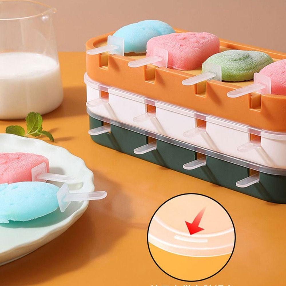 Khuôn Làm Kem Họa Tiết Hình Học Độc Đáo DIY