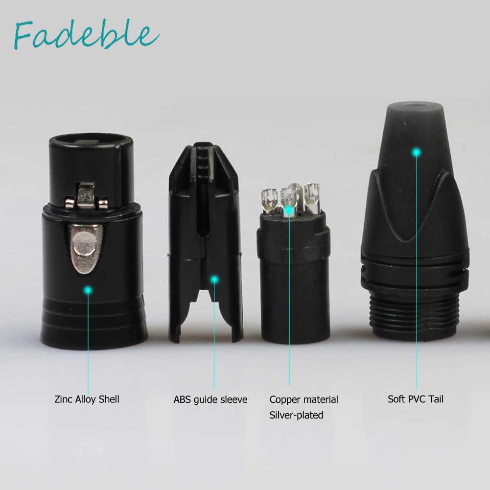 Dây Cáp Kết Nối Microphone XLR 3 Pin