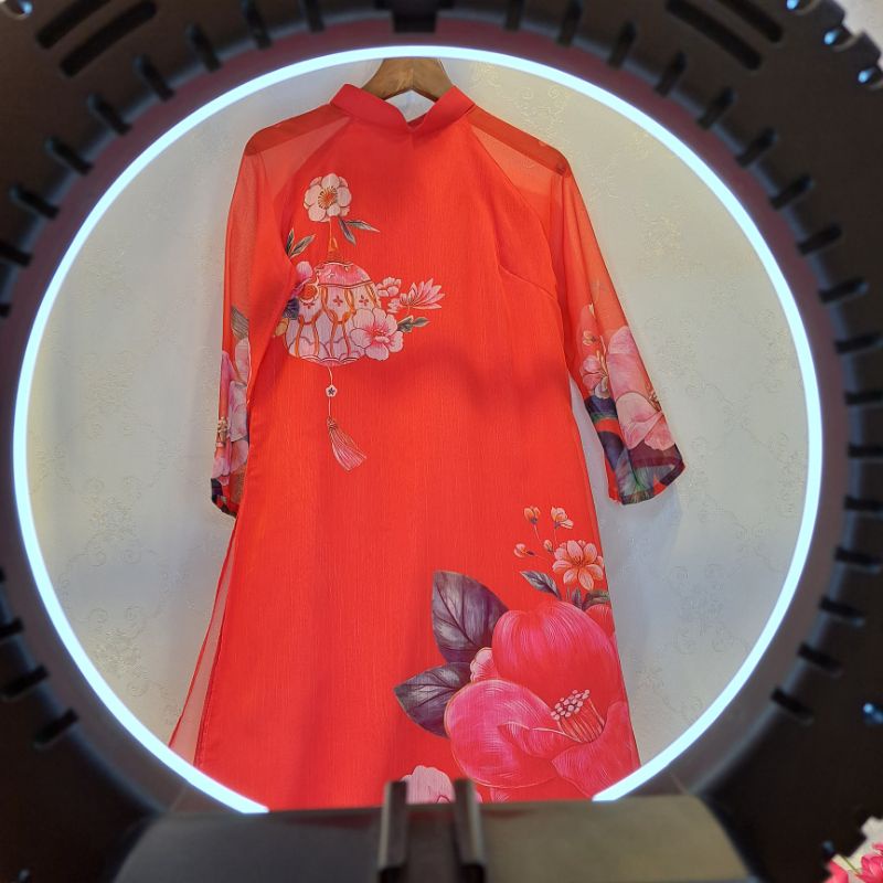 🥰 Siêu phẩm áo dài cách tân 4 tà LinkAn.cao cấp đẹp mềm mại hamgf may kĩ cao cấp giá rẻ