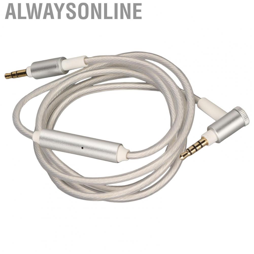 Alwaysonline Headphone Upgrade Cable Professional Silver Plated  Compatible for Sony MDR Z1000 7520 X10 XB920 ARNC