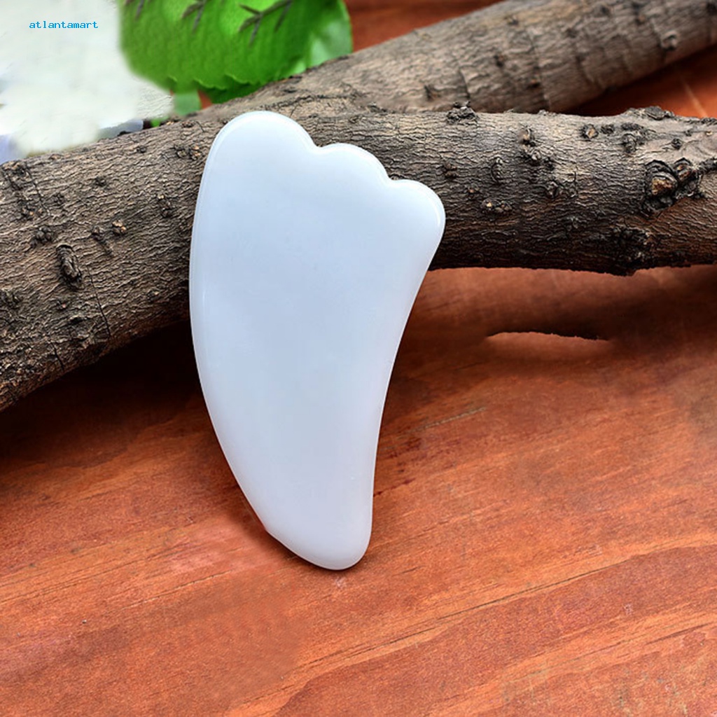 Túi Đựng Đồ Dùng Cao Cấp Tiện Dụng| Guasha Bảng Đá Ngọc Bích Trắng Nhiều Hình Dạng Thúc Đẩy Lưu Thông Máu Thúc Đẩy Lưu Thông Máu