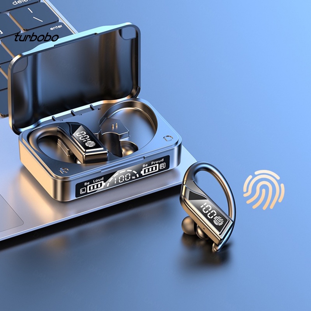 Tai Nghe Nhét Tai Không Dây Q8 Chống Thấm Nước IPX6 Bluetooth 5.2 Màn Hình LED Phong Cách Thể Thao