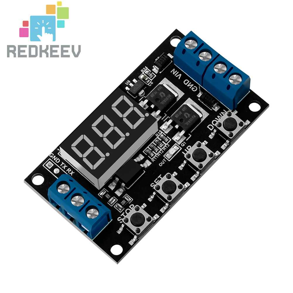 Mô-đun Hẹn Giờ Chu Kỳ DC 5V-30V Với Màn Hình Hiển Thị Kỹ Thuật Số Cho Van