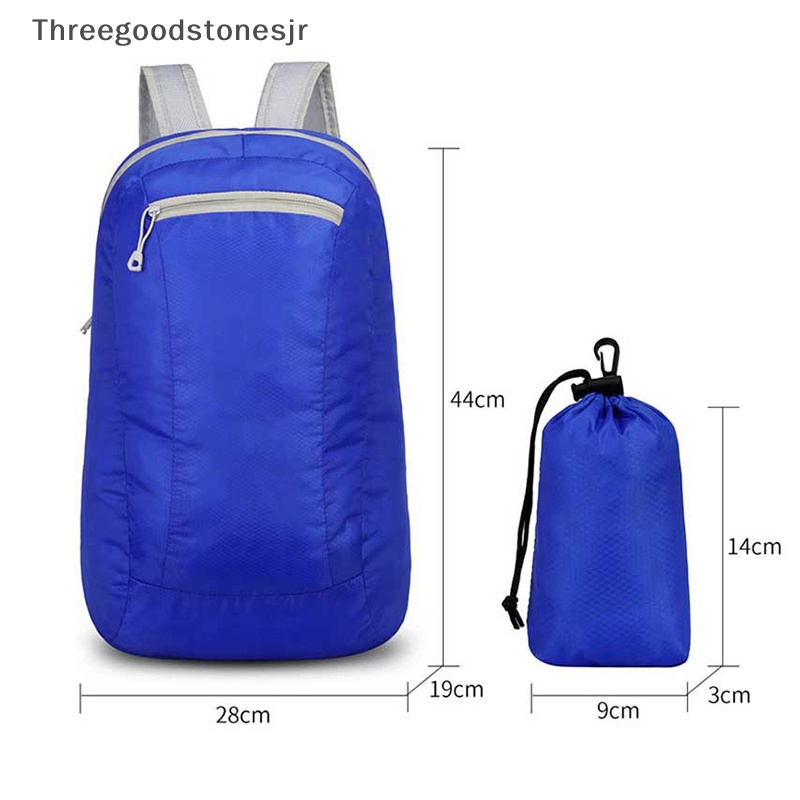 Ba Lô Siêu Nhẹ Chống Thấm Nước Có Thể Gấp Gọn Tiện Dụng Cho Nam Và Nữ JR