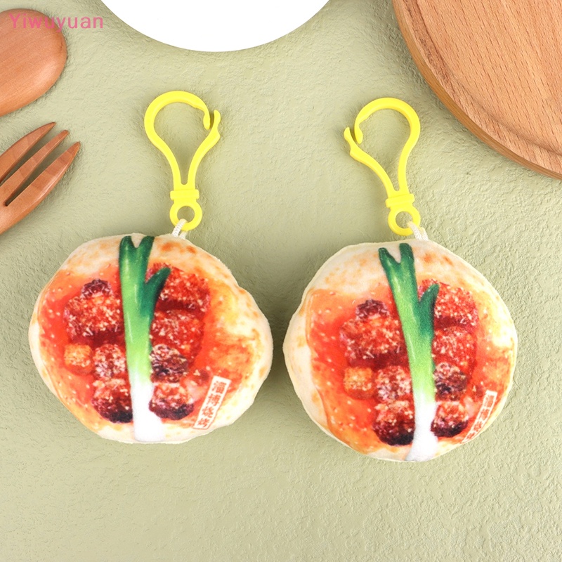 < Yiwuyuan > Móc Khóa Búp Bê Nhồi Bông Hình Burrito Mềm Mại Trang Trí Ba Lô Xe Hơi Đồ Chơi Trẻ Em Mới