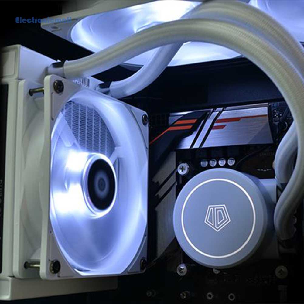 Quạt Tản Nhiệt Làm Mát ID-12025 120mm DC 12V 4Pin Cho Khung Gầm #Ốp Điện Thoại Xinh Xắn Dành Cho Q