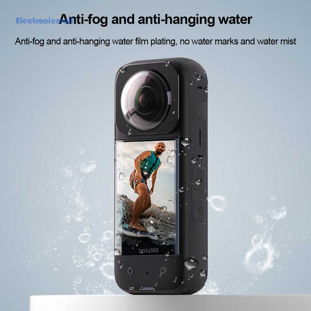 Nắp Bảo Vệ Ống Kính Máy Ảnh Chống Sương Mù Không Thấm Nước Chống Bụi Cho Insta360 X3 Mall01.vn