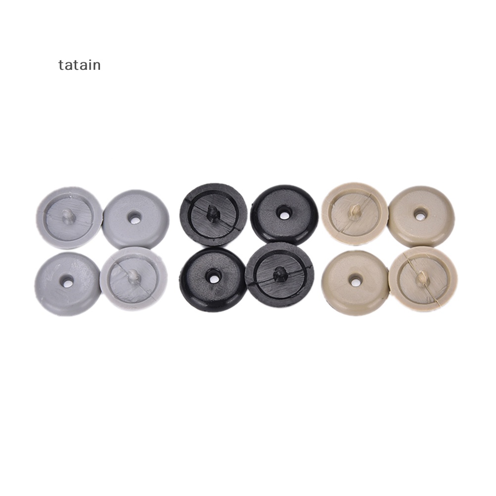 Set 2 Nút Chặn Dây Đai An Toàn Xe Hơi Bằng Nhựa Tiện Dụng